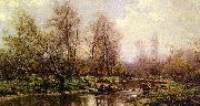 Hugh Bolton Jones River Landscape Germany oil painting reproduction